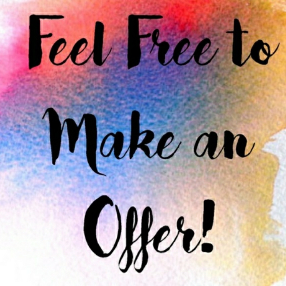 Offers welcome!
